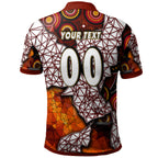 st-george-rugby-polo-shirt-custom-dragon-fire-rugby-with-aboriginal-art-personalised-player-and-number-polo-shirt