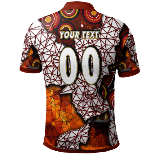st-george-rugby-polo-shirt-custom-dragon-fire-rugby-with-aboriginal-art-personalised-player-and-number-polo-shirt