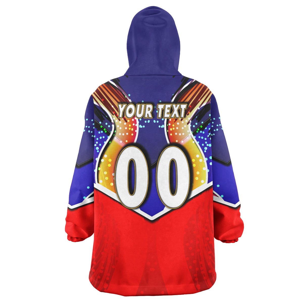 roosters-rugby-snug-hoodie-custom-rooster-mascot-with-cup-nrl-grand-final-player-and-number-oodie-blanket