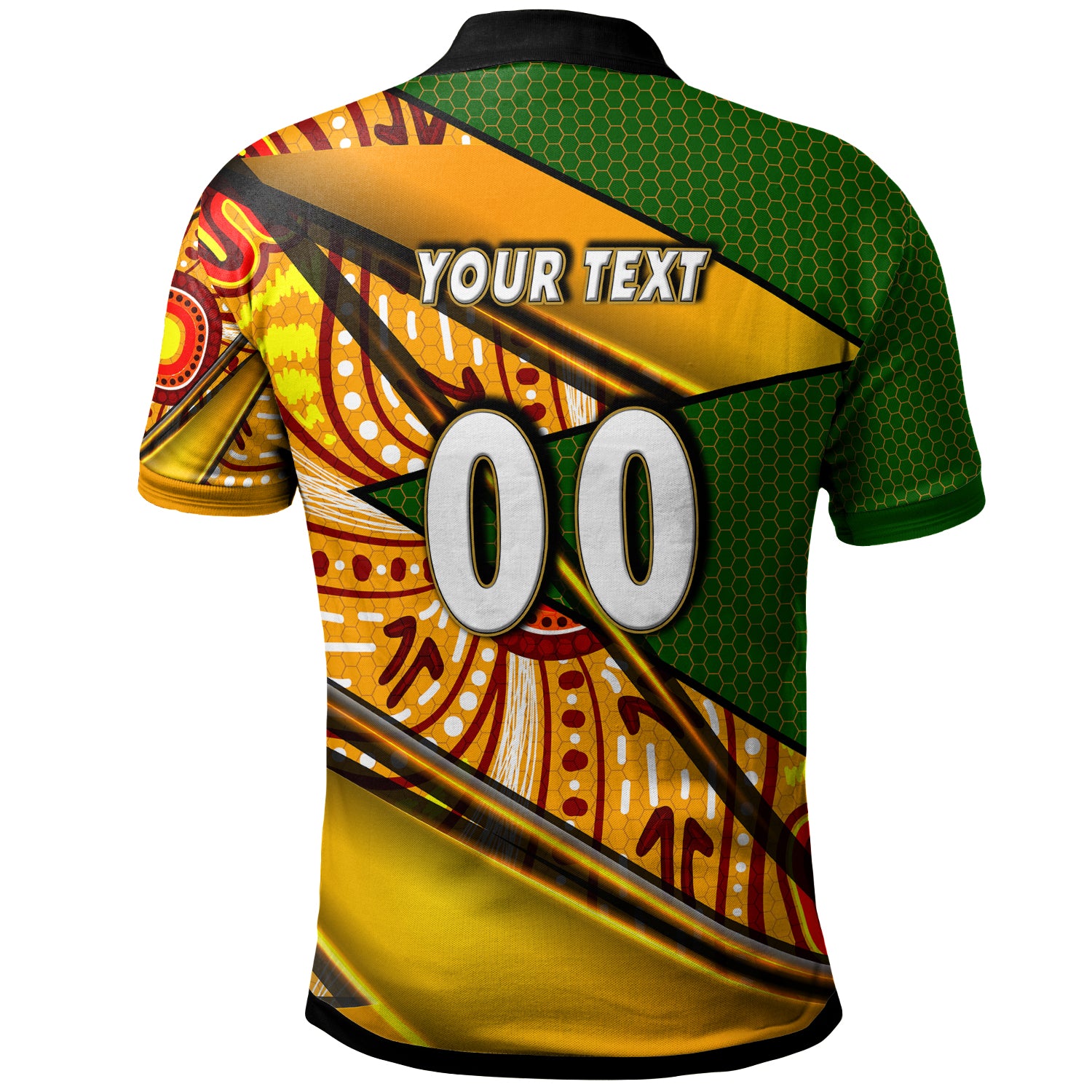 wallabies-rugby-polo-shirt-custom-kangaroo-rugby-ball-rugby-championship-personalised-player-and-number-polo-shirt