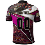 queensland-rugby-league-team-polo-shirt-custom-queensland-maroons-with-aboriginal-patterns-state-of-origin-polo-shirt