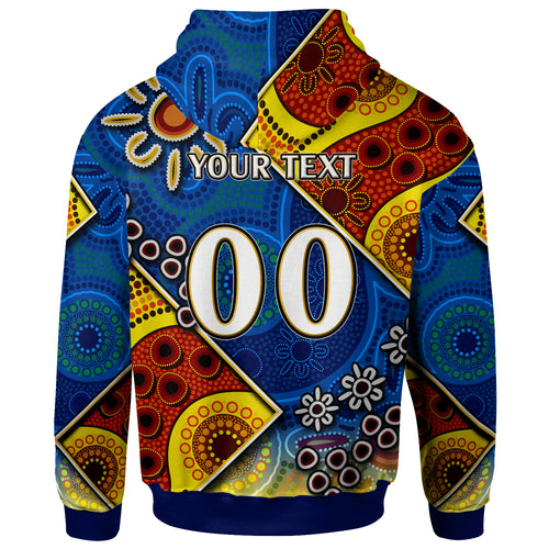 eels-rugby-hoodie-custom-eels-rugby-ball-with-aboriginal-art-personalised-player-and-number-hoodie