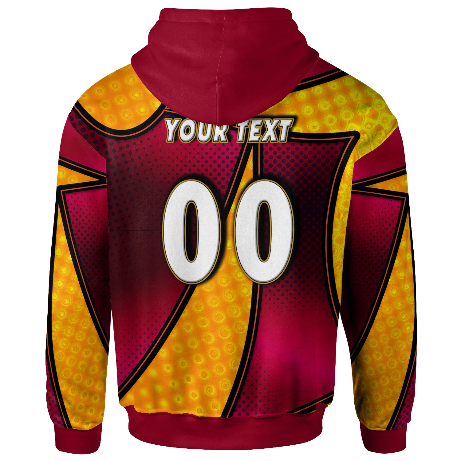 broncos-rugby-hoodie-custom-broncos-horse-rugby-nrl-grand-final-with-dot-painting-personalised-player-and-number-hoodie
