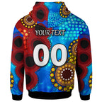 knights-rugby-hoodie-custom-knights-ball-australian-aboriginal-painting-personalised-player-and-number-hoodie