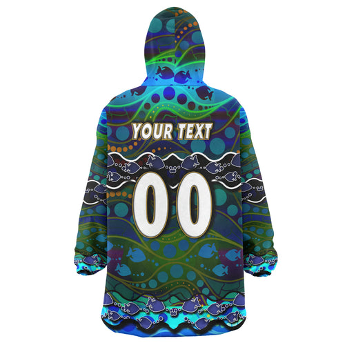sharks-rugby-snug-hoodie-custom-sharks-rugby-with-fish-aboriginal-style-personalised-player-and-number-oodie-blanket