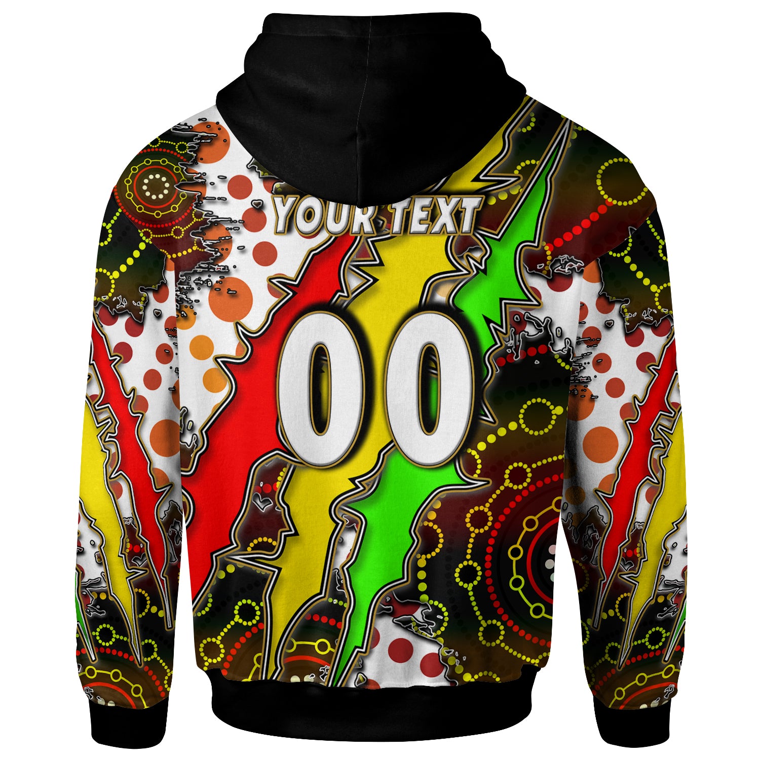 panthers-rugby-hoodie-custom-panthers-rugby-nrl-grand-final-aboriginal-art-personalised-player-and-number-hoodie