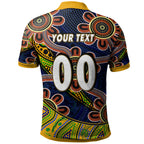 nrlw-eels-rugby-polo-shirt-custom-eels-womens-rugby-league-with-aboriginal-style-player-and-number-polo-shirt