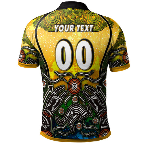 australian-rugby-sevens-mens-squad-polo-shirt-custom-australia-coat-of-arms-aboriginal-culture-personalised-player-and-number-polo-shirt