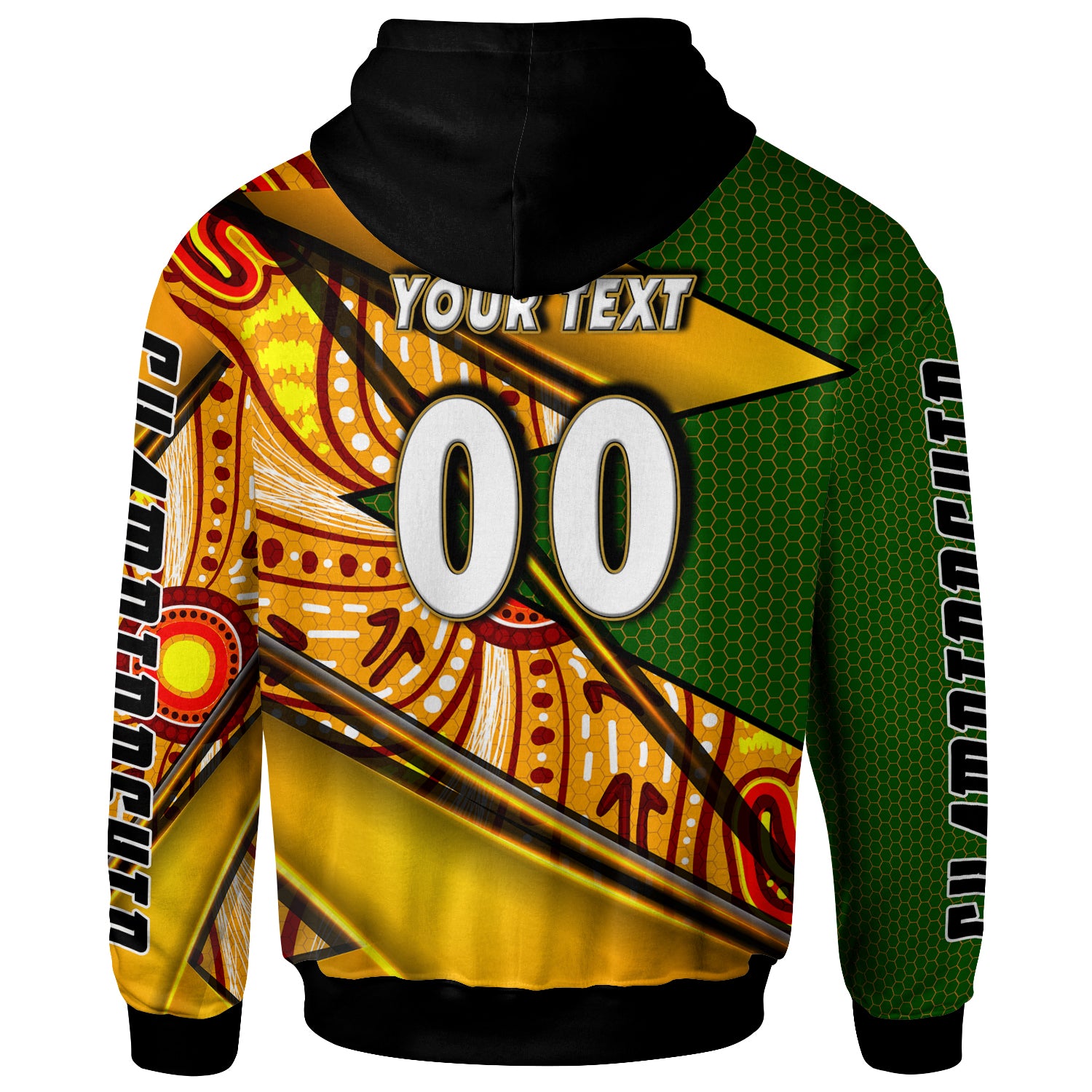 wallabies-rugby-hoodie-custom-kangaroo-rugby-ball-rugby-championship-personalised-player-and-number-hoodie