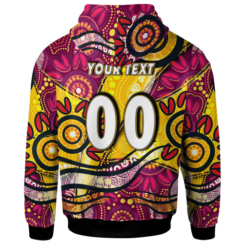 nrlw-broncos-rugby-hoodie-custom-broncos-rugby-womens-rugby-league-aboriginal-dot-painting-hoodie