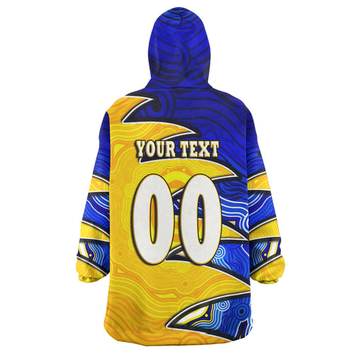 cowboys-rugby-snug-hoodie-custom-bull-rugby-ball-with-aboriginal-style-pattern-personalised-player-and-number-oodie-blanket