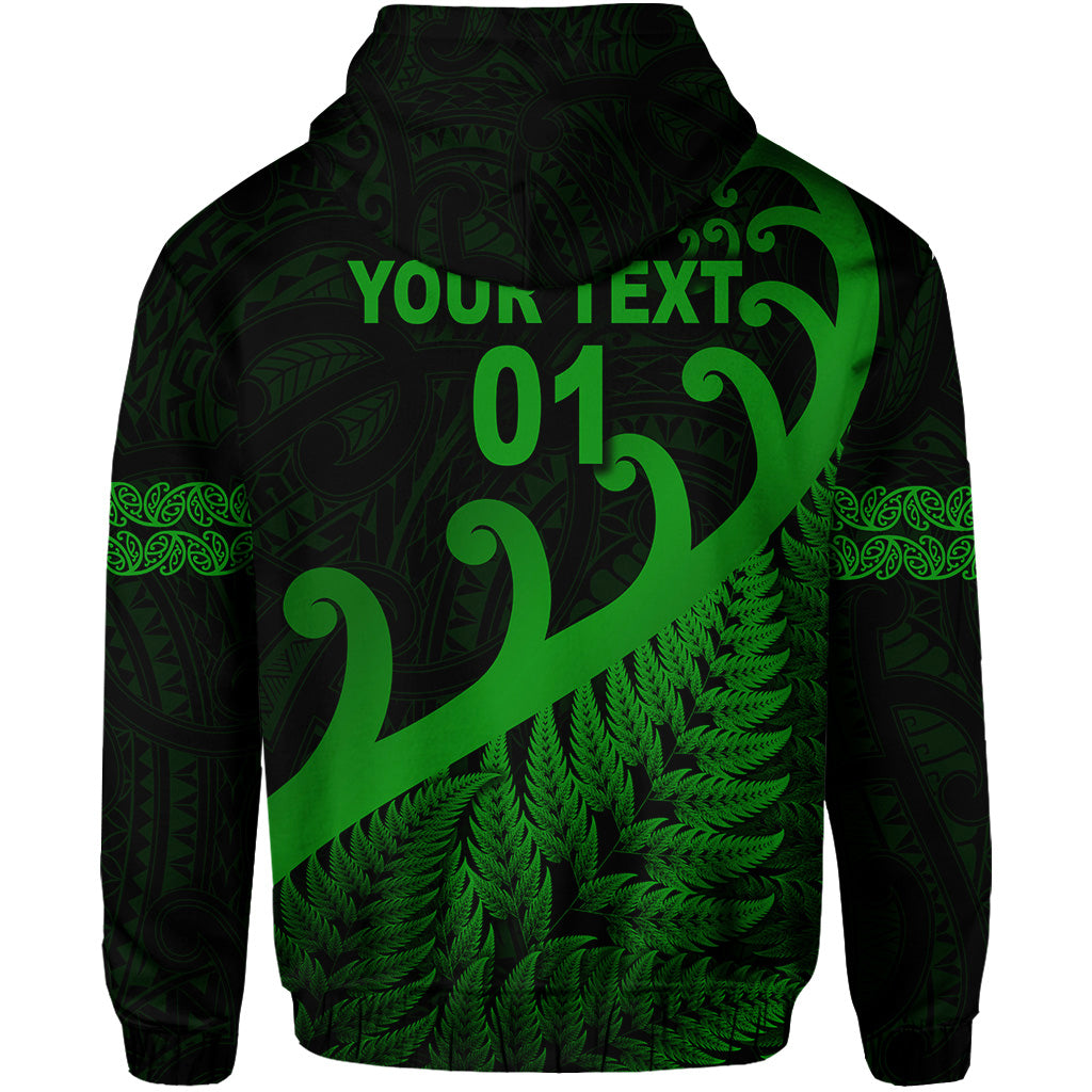 custom-personalised-new-zealand-rugby-maori-hoodie-silver-fern-koru-vibes-green