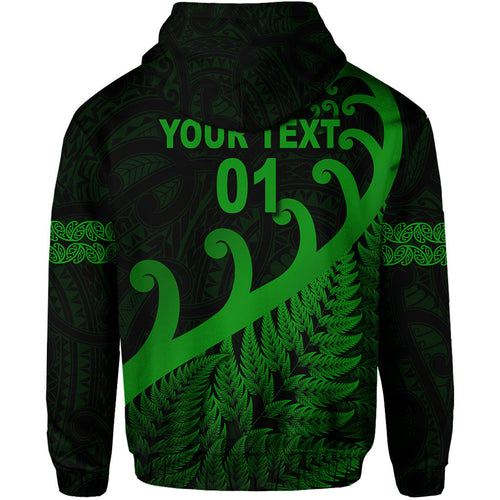 custom-personalised-new-zealand-rugby-maori-hoodie-silver-fern-koru-vibes-green
