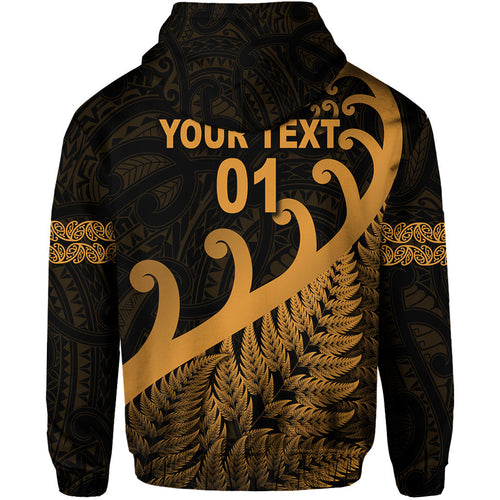 custom-personalised-new-zealand-rugby-maori-hoodie-silver-fern-koru-vibes-gold
