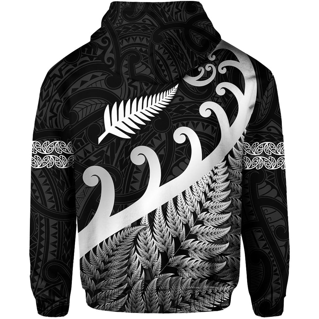 new-zealand-rugby-maori-hoodie-silver-fern-koru-vibes-black