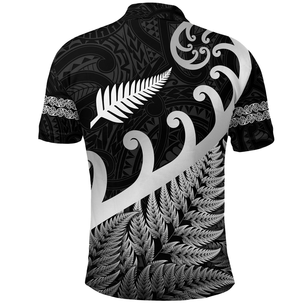new-zealand-rugby-maori-polo-shirt-silver-fern-koru-vibes-black