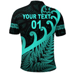 custom-personalised-new-zealand-rugby-maori-polo-shirt-silver-fern-koru-vibes-turquoise