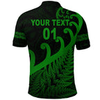 custom-personalised-new-zealand-rugby-maori-polo-shirt-silver-fern-koru-vibes-green