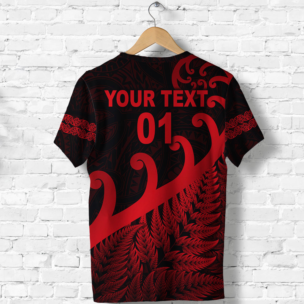 custom-personalised-new-zealand-rugby-maori-t-shirt-silver-fern-koru-vibes-red