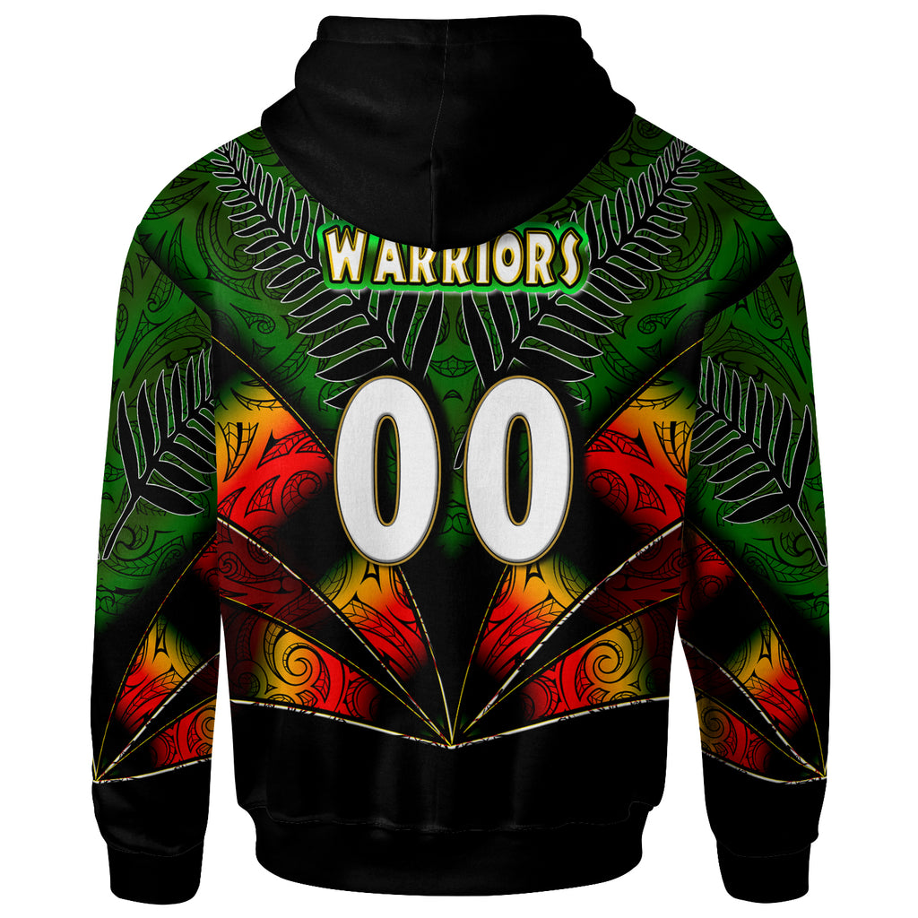 warriors-rugby-hoodie-custom-warrios-maori-mask-rugby-player-maori-style-ethnic-ornament-pattern-player-and-number-hoodie