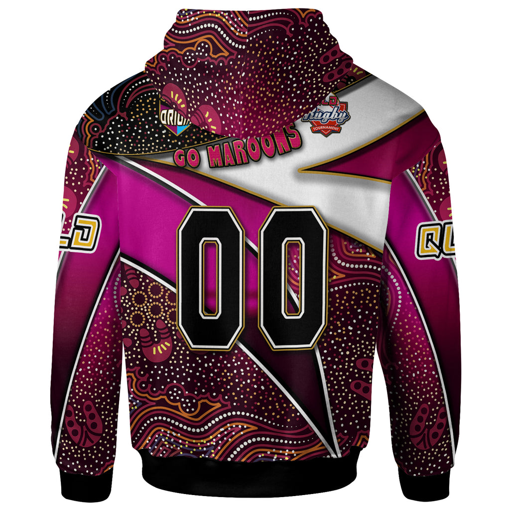 queensland-rugby-league-team-hoodie-custom-queensland-maroons-with-aboriginal-patterns-state-of-origin-hoodie