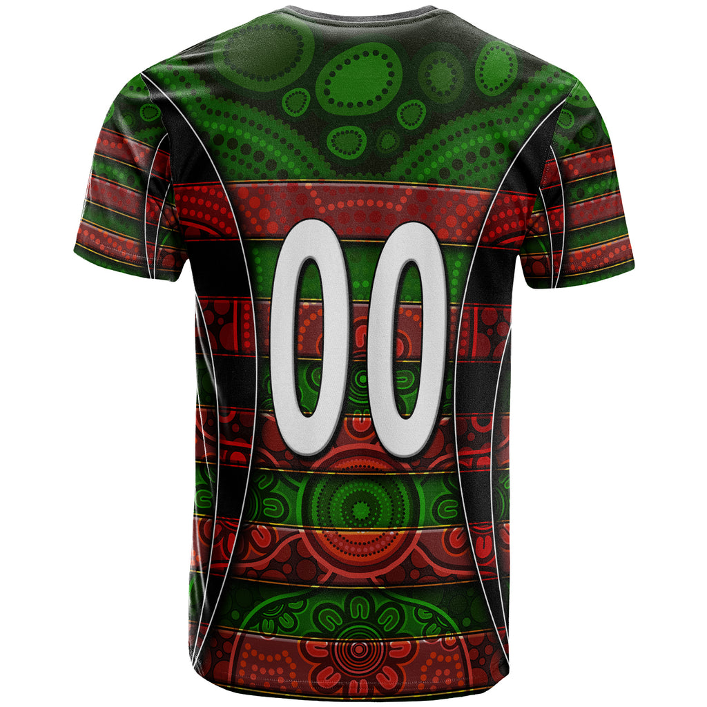 rabbitohs-rugby-t-shirt-custom-rabbit-aboriginal-style-pattern-personalised-player-and-number-t-shirt