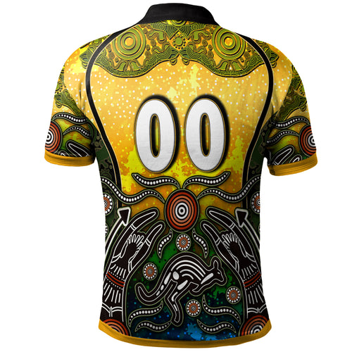 australian-rugby-sevens-mens-squad-polo-shirt-custom-australia-coat-of-arms-aboriginal-culture-personalised-player-and-number-polo-shirt