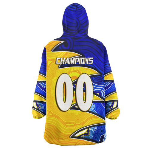 cowboys-rugby-snug-hoodie-custom-bull-rugby-ball-with-aboriginal-style-pattern-personalised-player-and-number-oodie-blanket