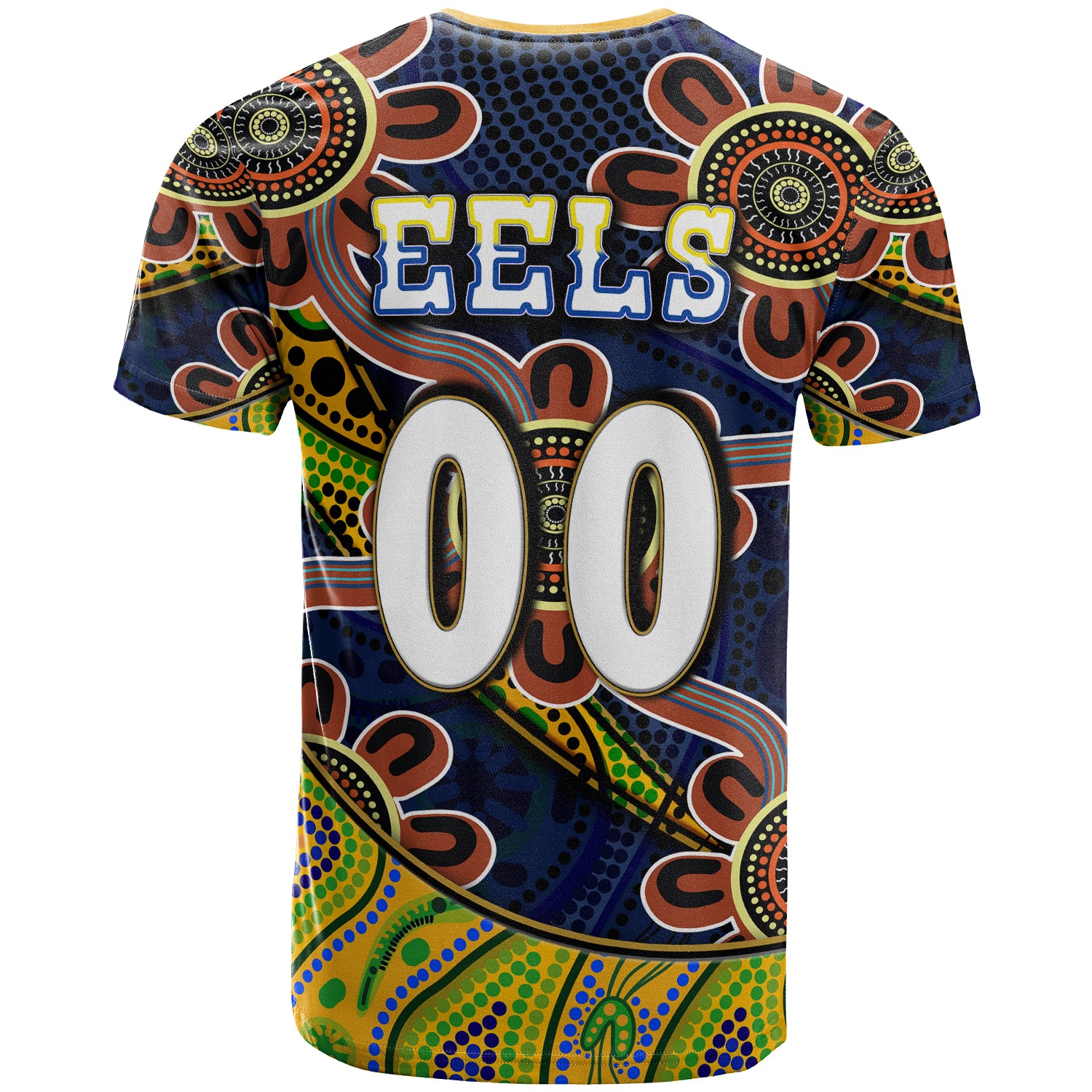 nrlw-eels-rugby-t-shirt-custom-eels-womens-rugby-league-with-aboriginal-style-player-and-number-t-shirt