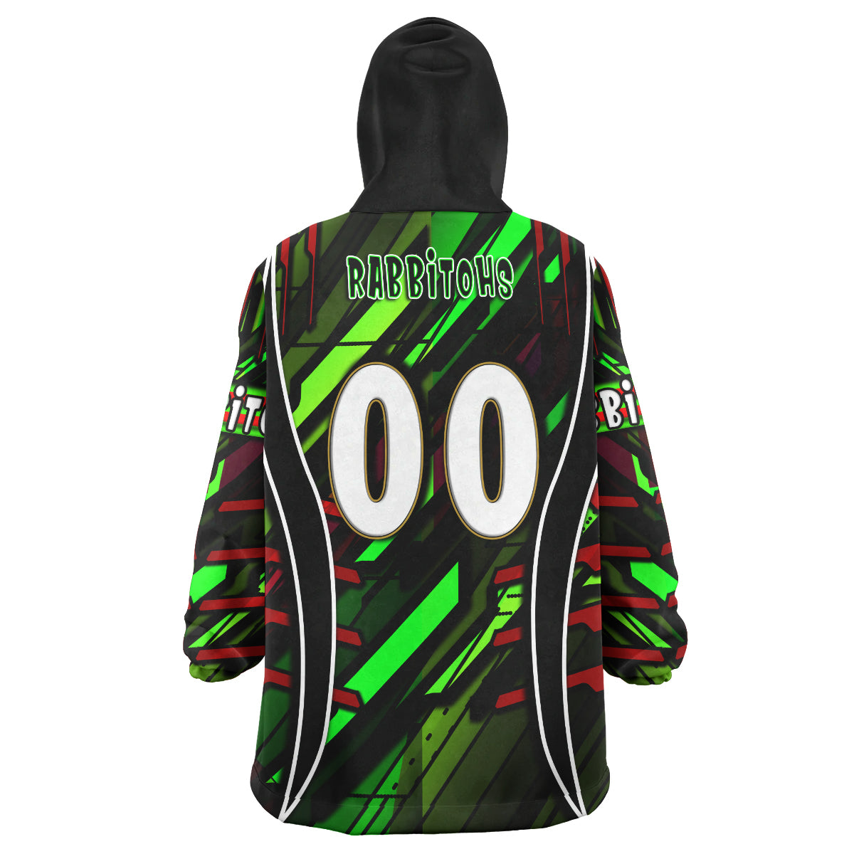rabbitohs-rugby-snug-hoodie-custom-rabbitohs-league-final-series-champions-personalised-name-and-number-oodie-blanket