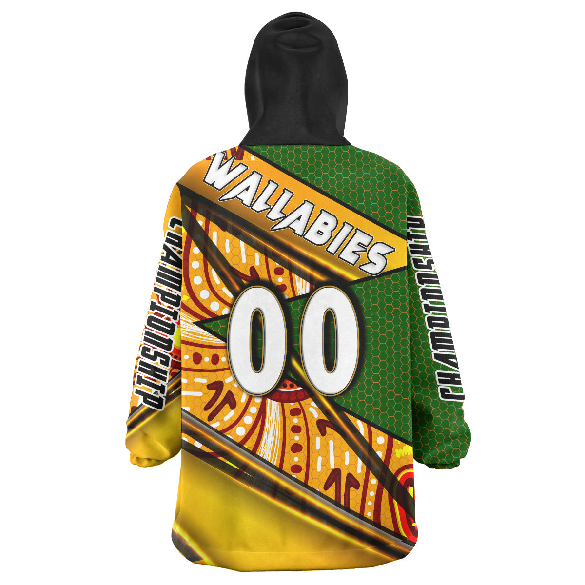 wallabies-rugby-snug-hoodie-custom-kangaroo-rugby-ball-rugby-championship-personalised-player-and-number-oodie-blanket