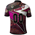 queensland-rugby-league-team-polo-shirt-custom-queensland-maroons-with-aboriginal-patterns-state-of-origin-polo-shirt