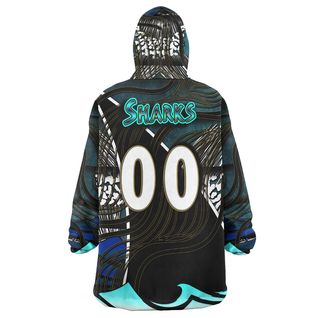 sharks-rugby-snug-hoodie-custom-sharks-league-final-series-champions-personalised-name-and-number-oodie-blanket