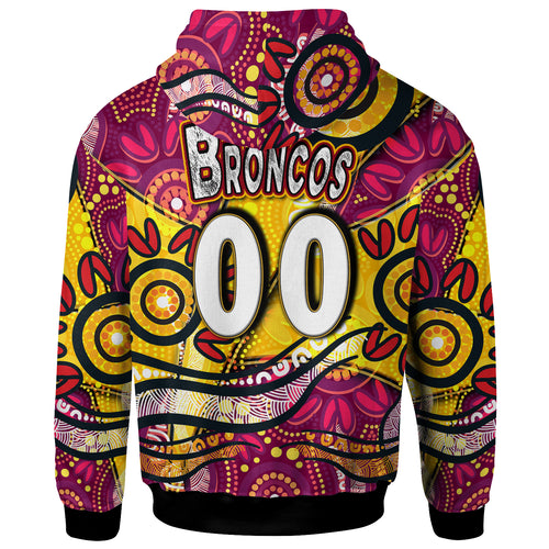 nrlw-broncos-rugby-hoodie-custom-broncos-rugby-womens-rugby-league-aboriginal-dot-painting-hoodie