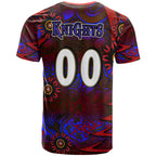 nrlw-knights-rugby-t-shirt-custom-knights-womens-rugby-league-aboriginal-style-player-and-number-woman-t-shirt