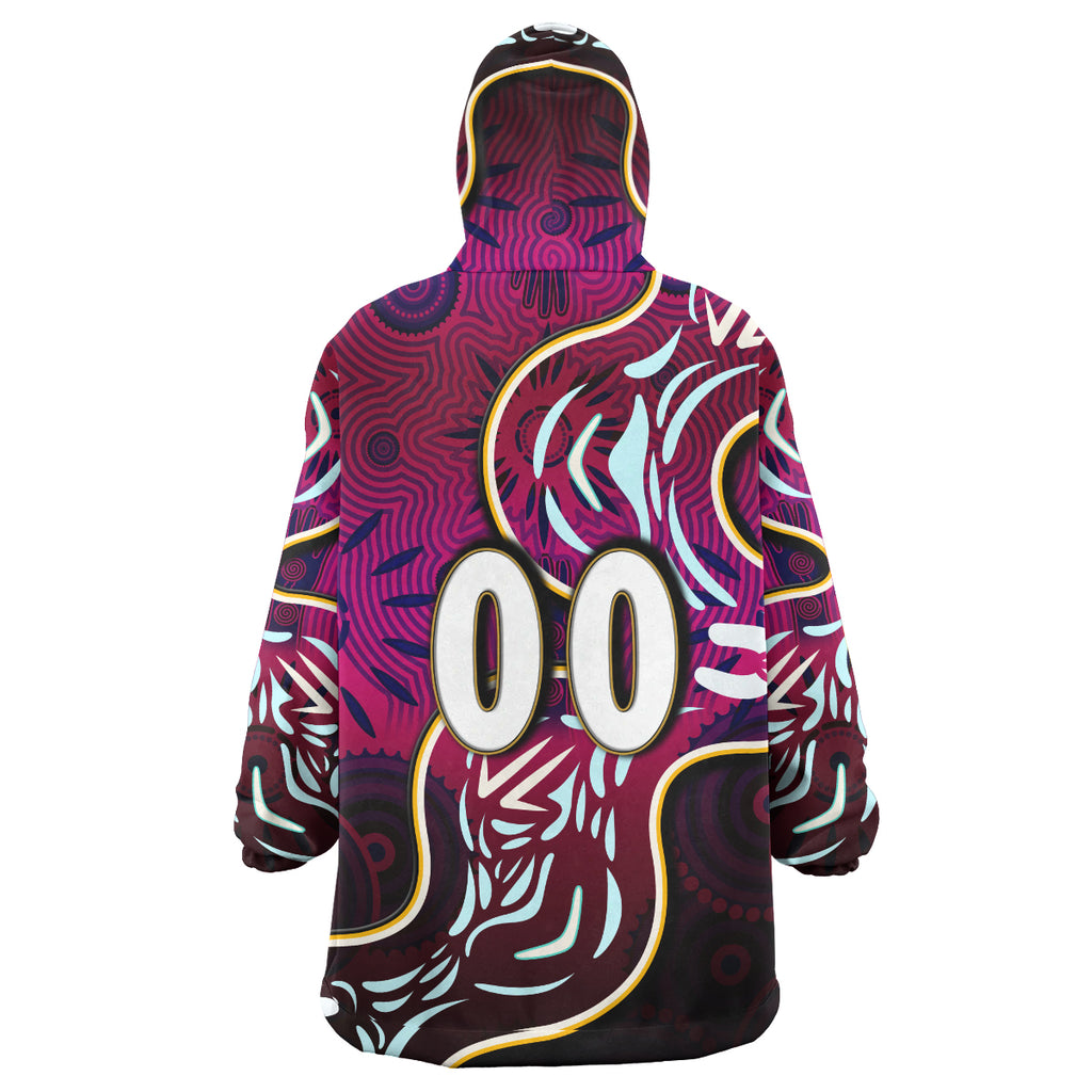 sea-eagles-rugby-snug-hoodie-custom-eagles-rugby-with-aboriginal-patterns-personalised-player-and-number-oodie-blanket