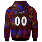 nrlw-knights-rugby-hoodie-custom-knights-womens-rugby-league-aboriginal-style-player-and-number-woman-hoodie