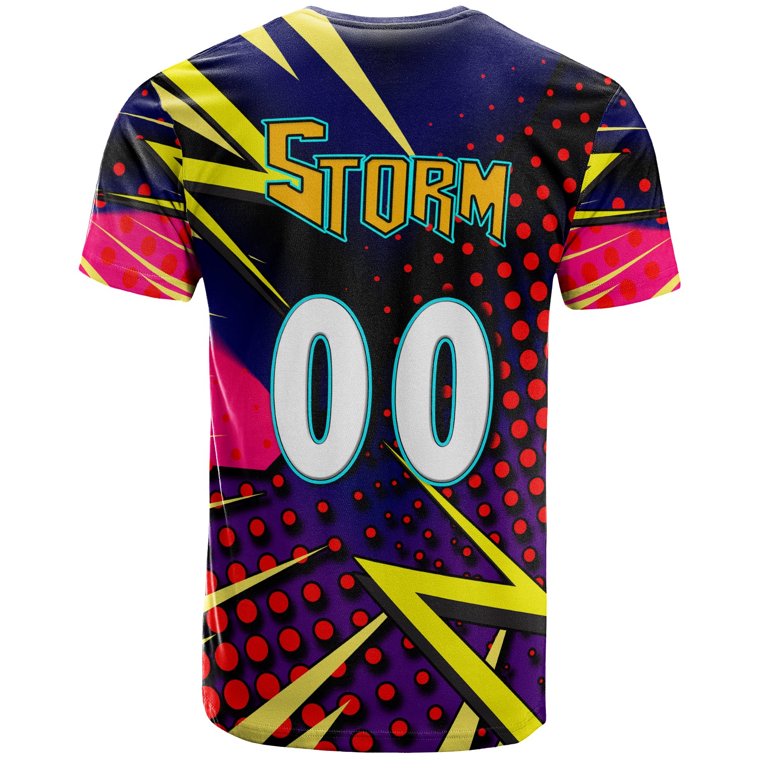 storm-rugby-t-shirt-custom-storm-and-thunder-rugby-nrl-grand-final-style-of-dot-background-personalised-player-and-number-t-shirt