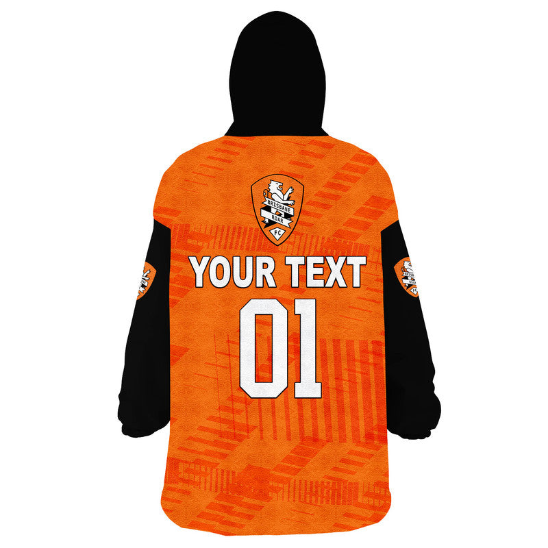 custom-personalised-brisbane-roar-wearable-blanket-hoodie-soccer-club-original-style-orange