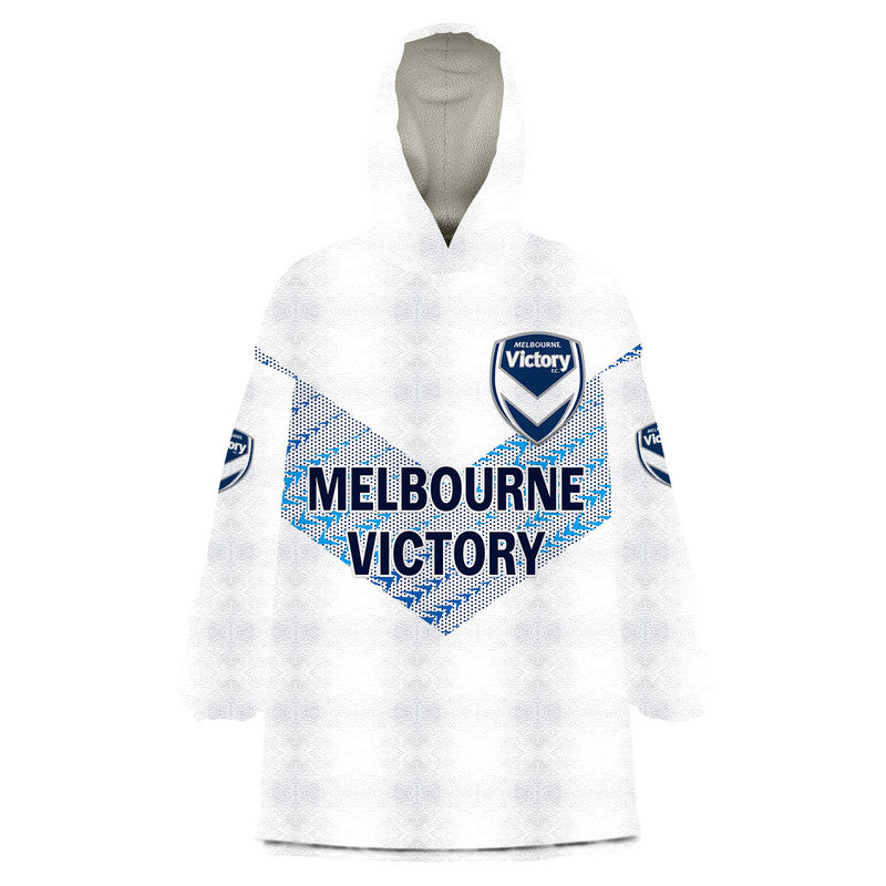 custom-personalised-melbourne-victory-big-v-wearable-blanket-hoodie-soccer-club-original-style-white