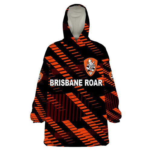 custom-personalised-brisbane-roar-wearable-blanket-hoodie-soccer-club-original-style-black