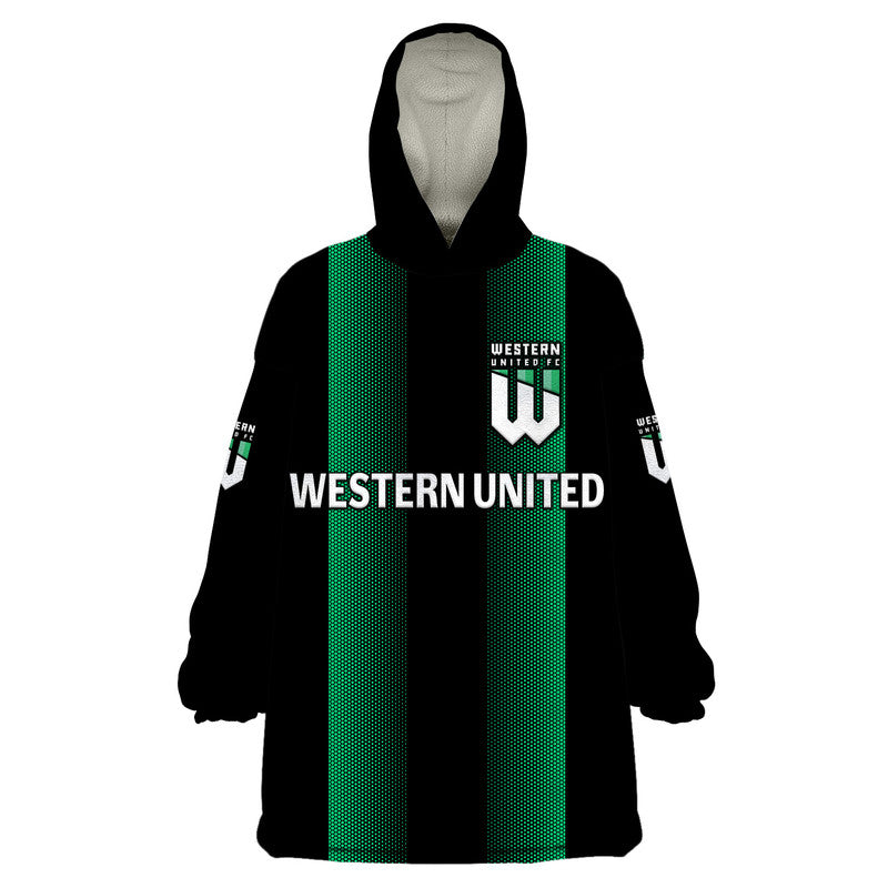 custom-personalised-western-united-wearable-blanket-hoodie-soccer-club-original-style-black