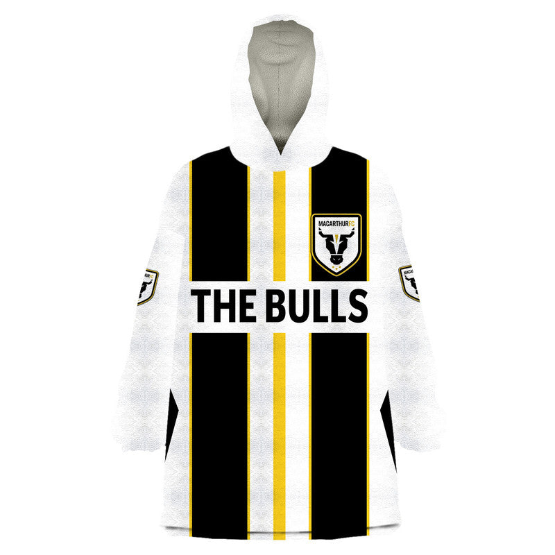custom-personalised-macarthur-the-bulls-wearable-blanket-hoodie-soccer-club-original-style-white