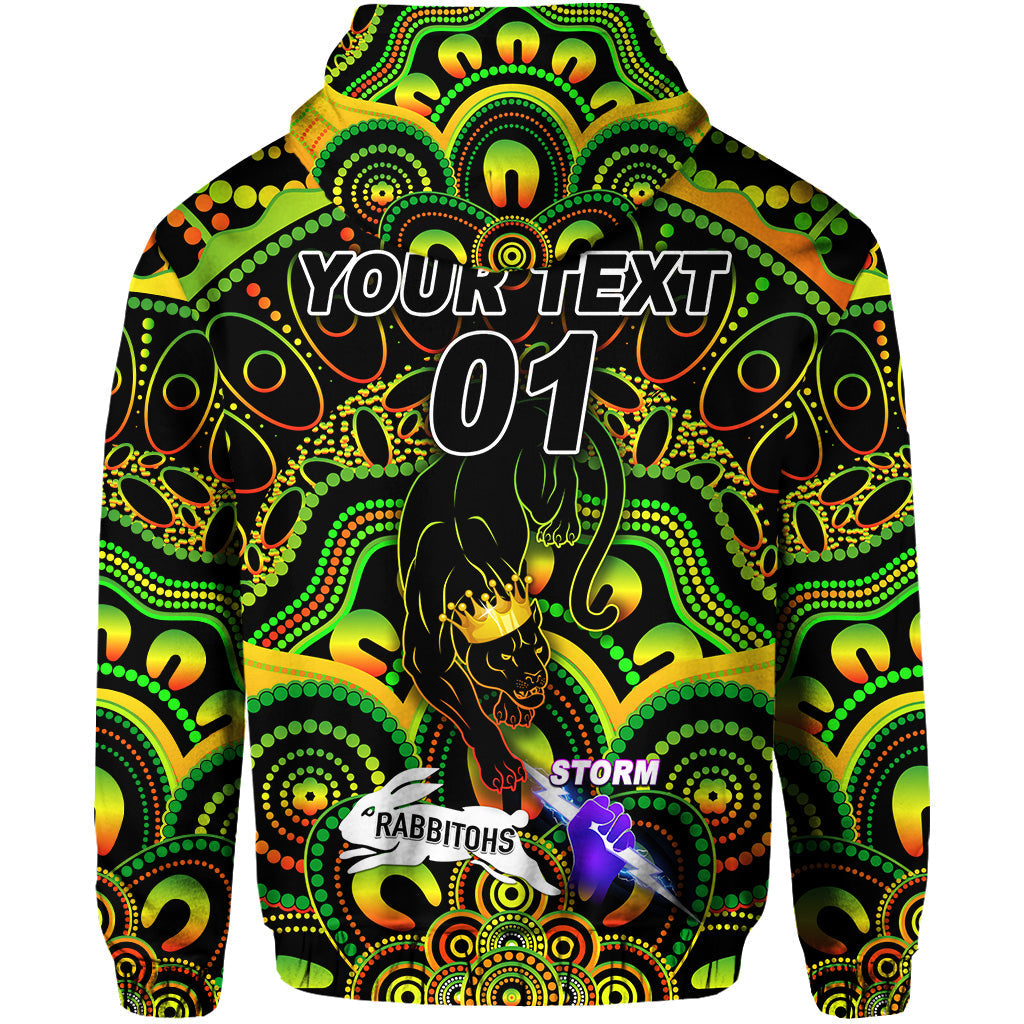custom-personalised-penrith-panthers-hoodie-2021-indigenous-premiers-the-king-custom-text-and-number