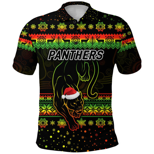 custom-personalised-penrith-panthers-polo-shirt-christmas-simple-style
