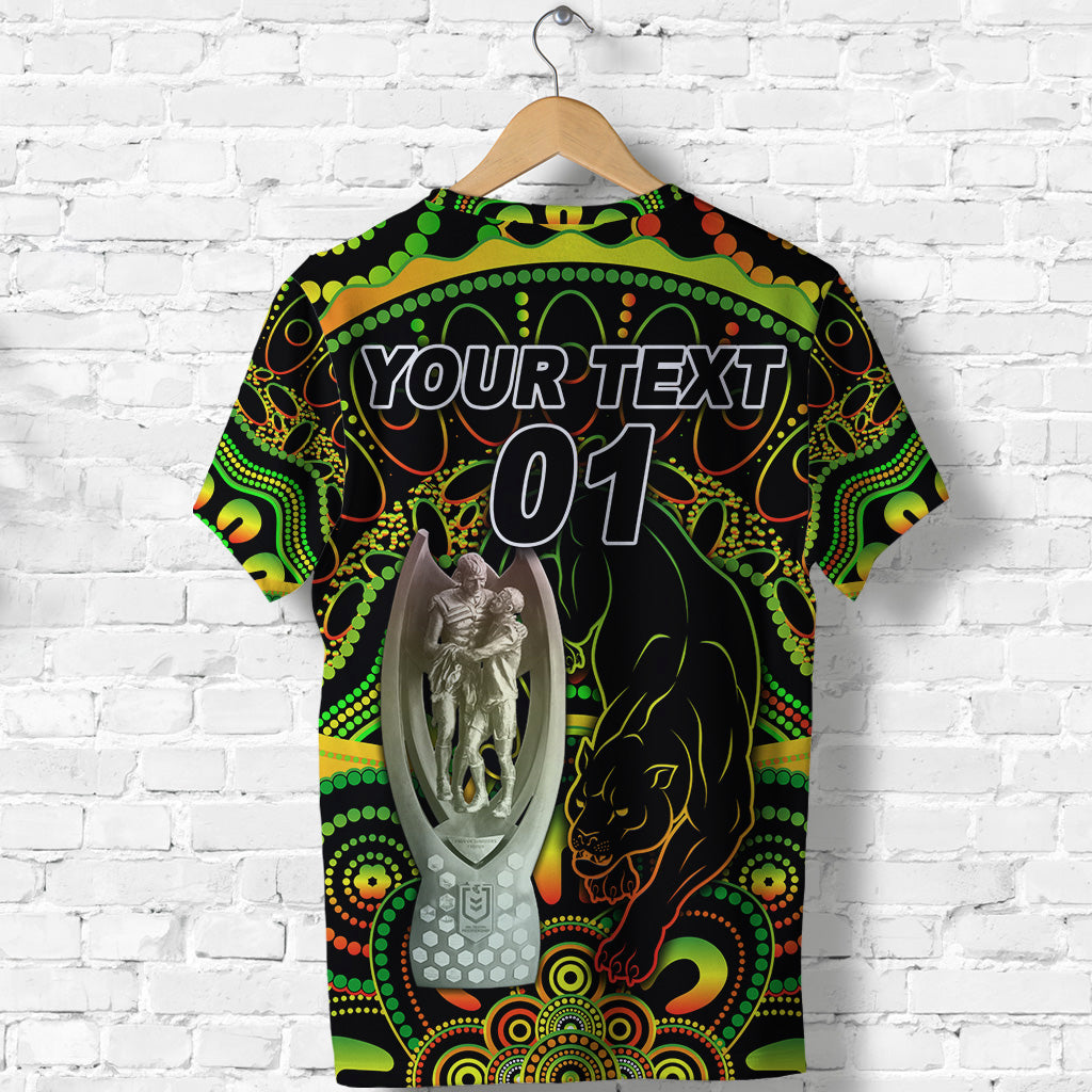 custom-personalised-penrith-panthers-t-shirt-2021-indigenous-premiers-trophy-custom-text-and-number