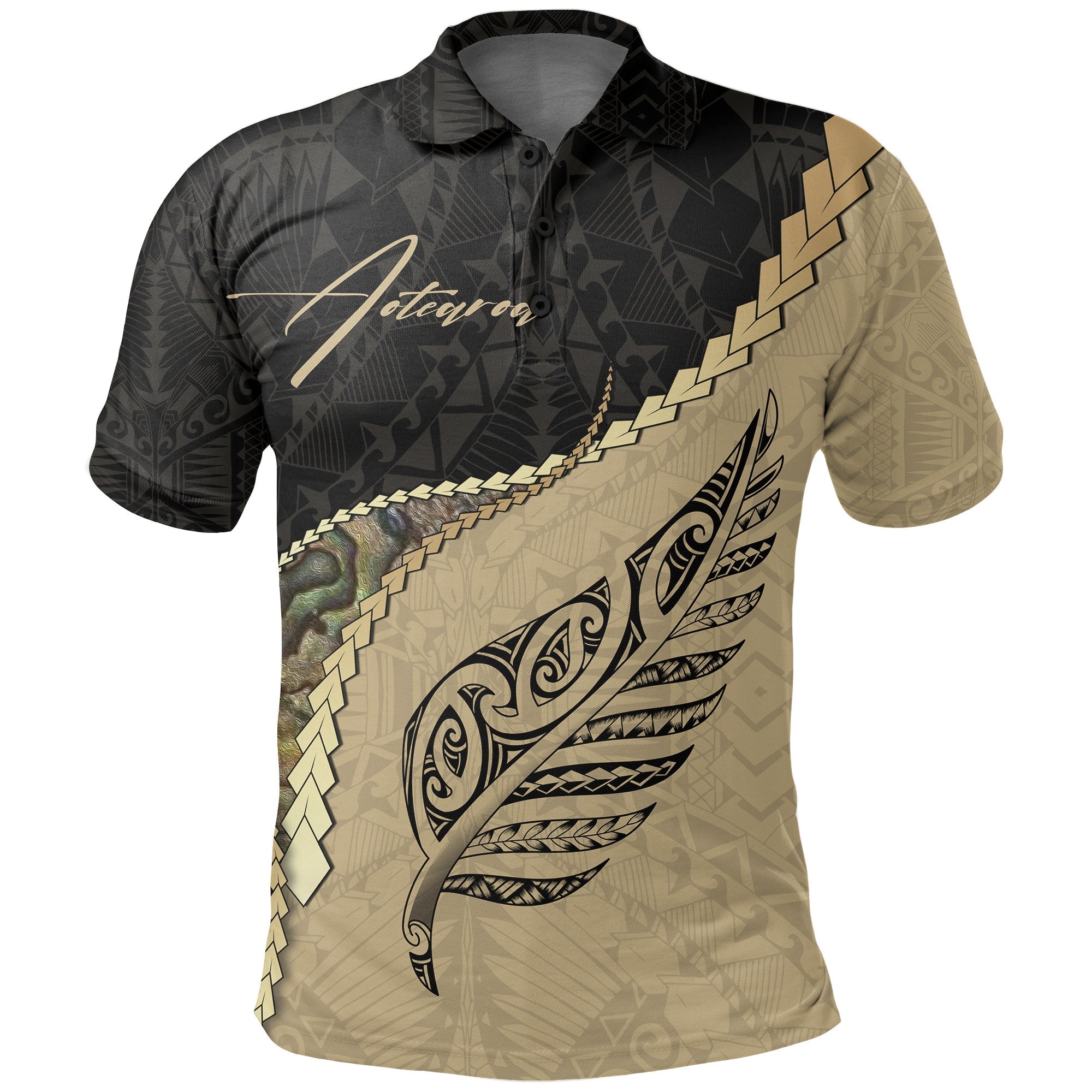 maori-silver-fern-polo-shirt-paua-shell-golf-shirts-signatrue