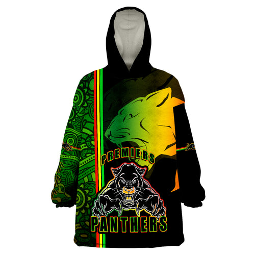 penrith-panthers-premiers-angry-panther-indigenous-aboriginal-style-wearable-blanket-hoodie