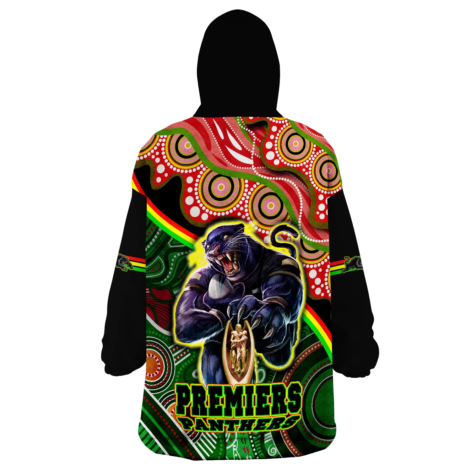 penrith-panthers-premiers-black-panther-with-aboriginal-arty-wearable-blanket-hoodie
