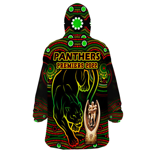 penrith-panthers-rugby-black-crouching-panther-premiers-2022-wearable-blanket-hoodie
